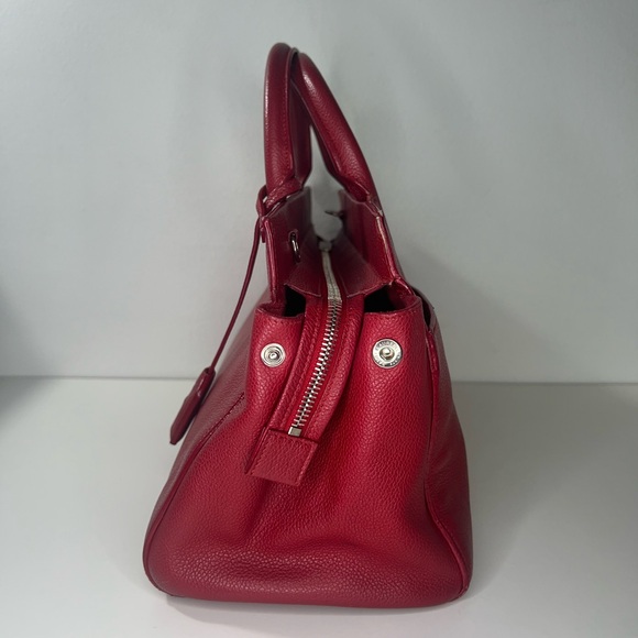 Saint Laurent YSL Small Cabas Rive Gauche 2Way Top Handle Tote Bag Purse - Picture 13 of 17